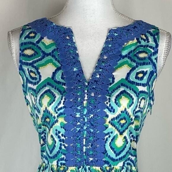 Vineyard Vines 100% Cotton Floral Lace Cottage Feminine Dress NWOT Size 0 - Picture 3 of 12